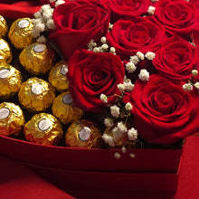 Load image into Gallery viewer, Valentine&#39;s Gift Box: Chocolate &amp; Roses💘